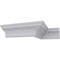 Ekena Millwork 3 1/8"H x 3 1/8"P x 4 1/2"F x 94 1/2"L Read Crown Moulding MLD03X03X04RE - alternate 7